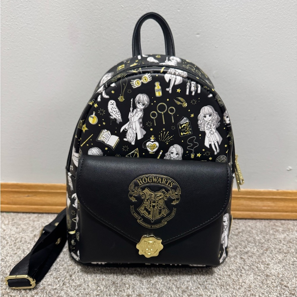 Harry Potter Loungefly Magic Elements Mini Backpa… - image 4